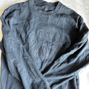 Brandy Melville Blue Crew Neck Sweater